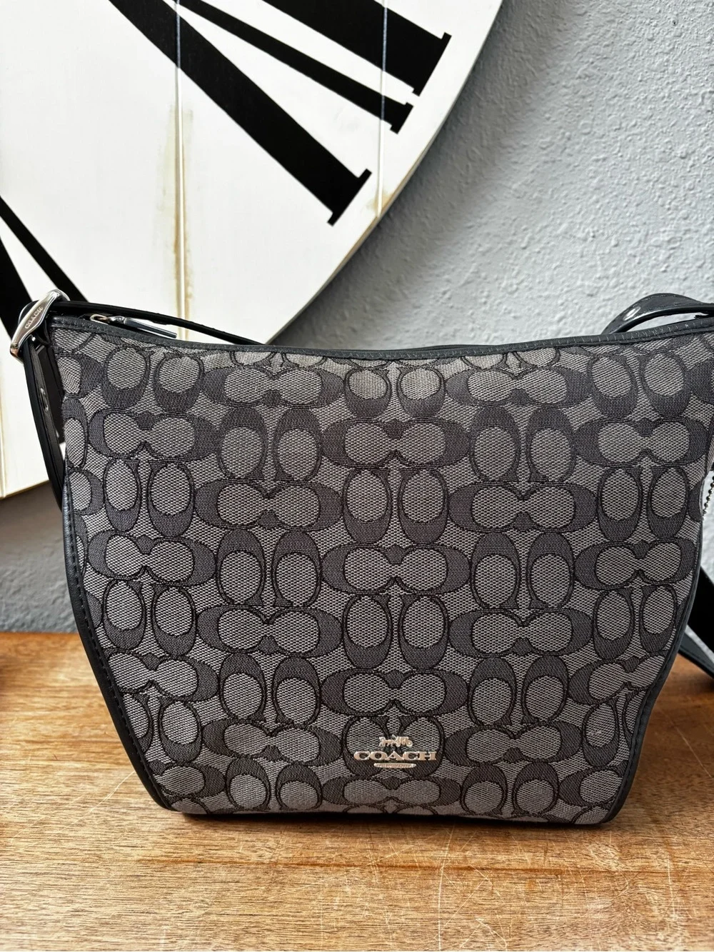Coach Signature Small Dufflette Shoulder Bag